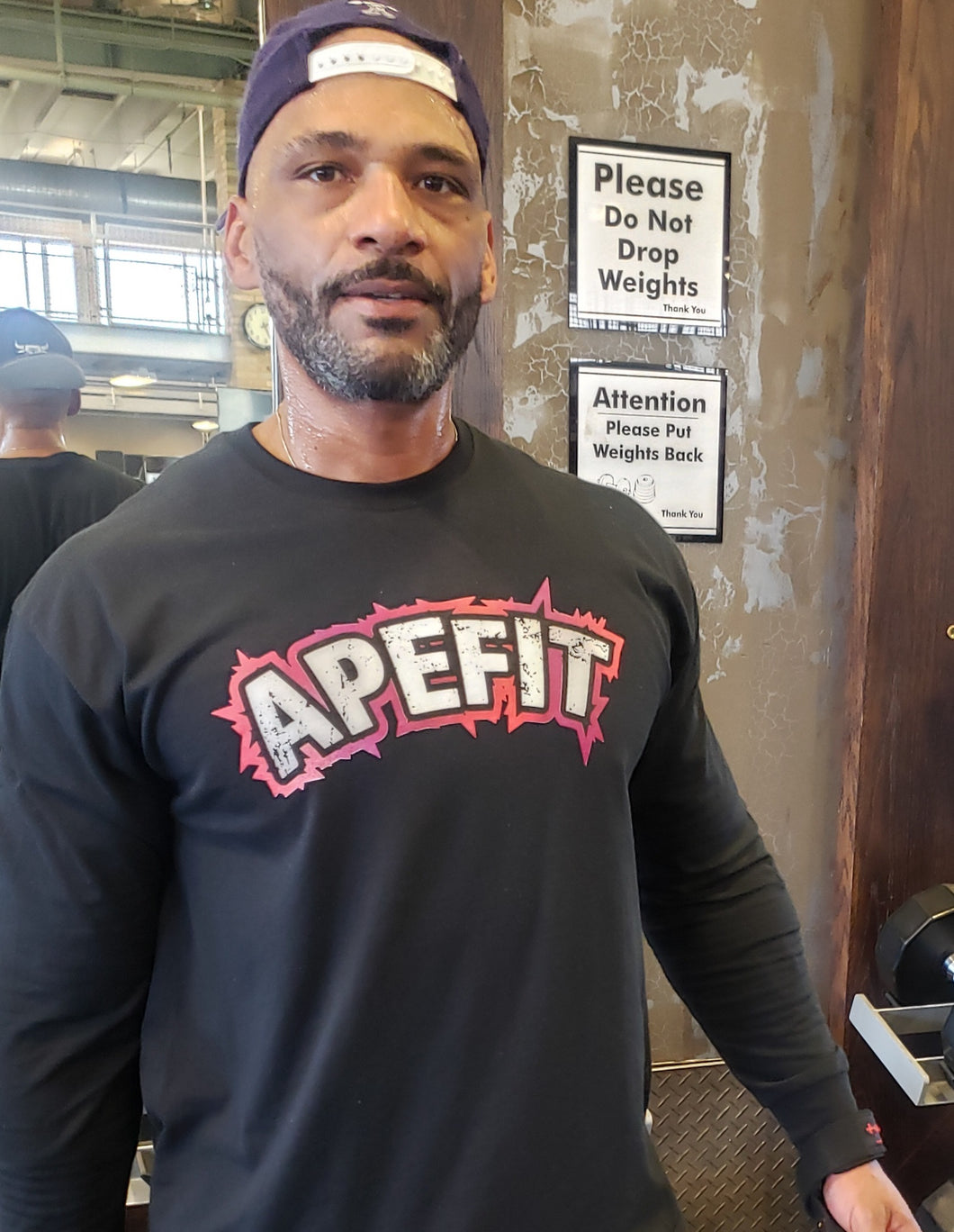 LONG SLEEVE APEFIT SHIRT